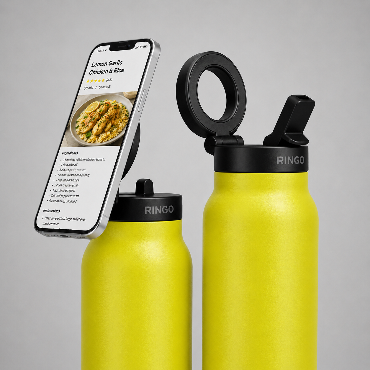 RingO Water Bottle